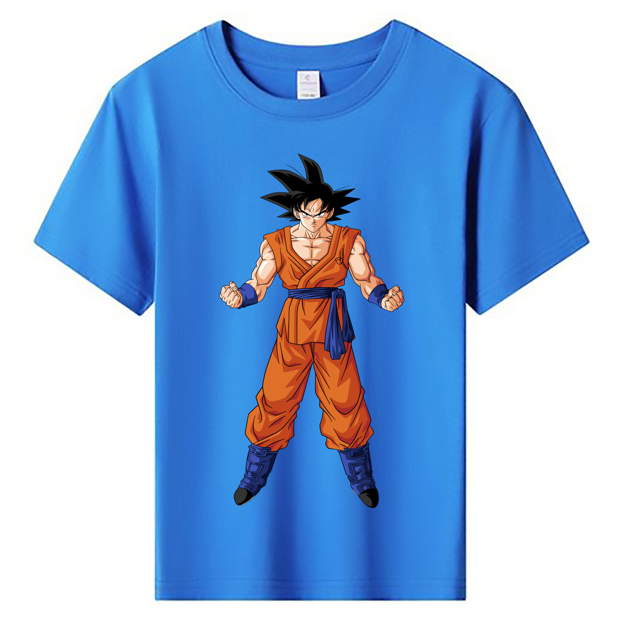 （画像用） ドラゴンボール 孫悟空（そん ごくう）Son Goku カカロット DRAGON BALL Kakarotto 綿100％キッズTシャツ（フロントプリント）